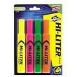Avery HI-LITER Desk Style Highlighters 4 Pack (24063)