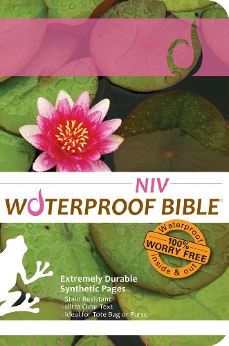 Waterproof Bible - NIV(2011) - Lily Pad