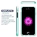 Caseology Frostback for iPhone 6S Case (2015) / iPhone 6 Case (2014) - Frost Clear - Mint Turquoise