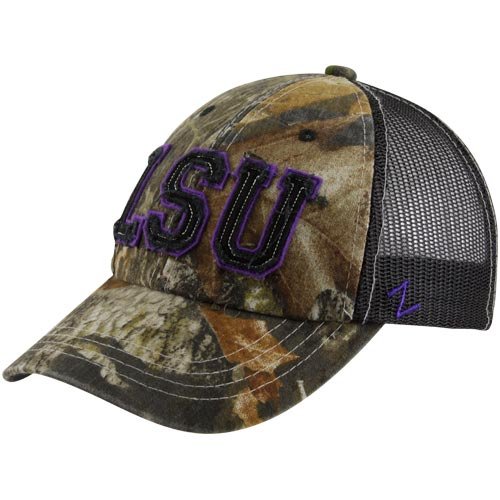 Zephyr LSU Tigers Mossy Oak Camo Decoy Adjustable Hat