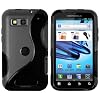 mumbi TPU Silikon Schutzh�lle f�r Motorola DEFY/DEFY+ schwarz