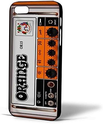 Orange Guitar Amp for Iphone Case (iPhone 6s plus Black)