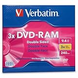 Verbatim 1PK DVD-RAM 9.4GB 3X DS-TYPE IV 95003