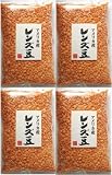 豆力 豆専門店のレンズ豆（赤：皮むき）　1ｋg lgs