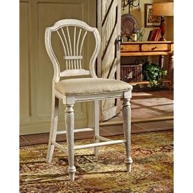 Hillsdale Furniture Wilshire Chair - Set of 2 - Antique White - 4508-806 (ANTIQUE WHITE) (43H x... by Hillsdale Furniture