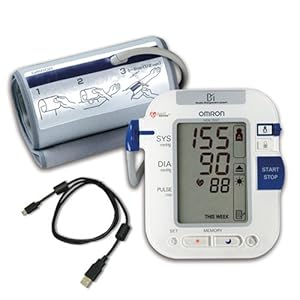 Omron HEM-790IT Automatic Blood Pressure Monitor with Advanced Omron Health Management Software
