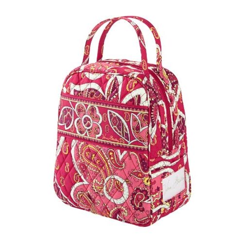 Vera Bradley Rosy Posies Lunch Bunch Lunch Box or Cosmetic Case Reusable Lunch Bags