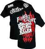 Sinister Brand Carlos Condit WEC 32 Natural Born Killer Black Shirt (Size=2XL)