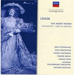 Merry widow (highlights sung in english)