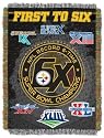 Pittsburgh Steelers 6X Super Bowl Champ Acrylic Tapestry