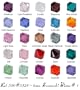 Wholesale lot 500 Bicone 4mm Swarovski #5328 Crystal Beads 25colors