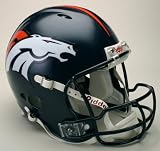 Denver Broncos Authentic Pro Line Revolution Riddell Full Size Helmet