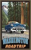 Northwest Art Mall 11 x 17 Poster Washington Road Trip by Paul A. Lanquist