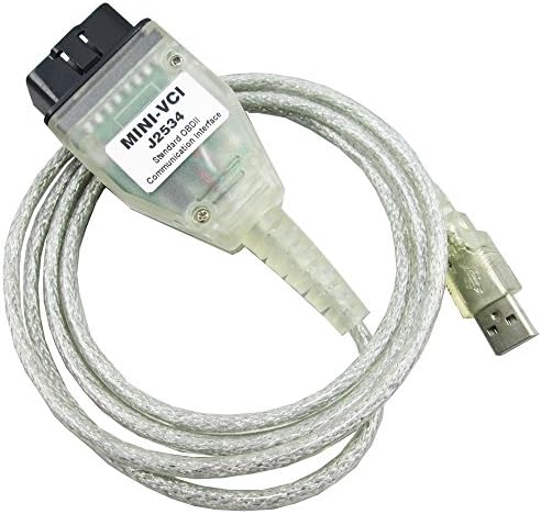 ZhenBaoTian Mini Vci 16 Pin Obd2 Diagnostic Scanner Tool For Toyota Tis Techstream Cable Mini Vci Toyota Tis Cable