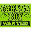 Cabana Boy Beach Towel - Lime