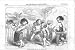 April 1 1854 April Fools Day Antique Print
