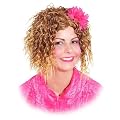 Damen Per�cke Pummelfee mit Blume