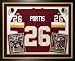 Clinton Portis Washington Redskins Deluxe Framed Autographed Jersey