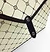 Storage Box, Foldable Non-woven Fabric Flip Top Lidded, White, Middle