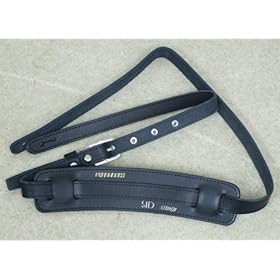 【クリックで詳細表示】FERNANDES S-S Black SID/Shinjiギターストラップ