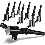 ECCPP&reg; Ignition Coils for Ford 4.6L 5.4L V8 DG508 DG457 DG472 DG491 Complete Set of 8pcs Ford CROWN VICTORIA EXPEDITION F-150 F-250 MUSTANG LINCOLN MERCURY&More