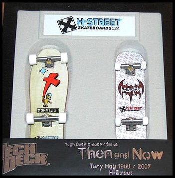 Childrens Toyshop  Toys : Tech Deck H-Street Then and Now Collector Series Tony Mug 1989
