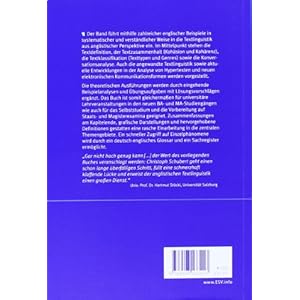 Englische Textlinguistik: Eine Einführung (Grundlagen der Anglistik und Amerikanistik (GrAA), Band