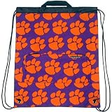 Clemson Tigers Purple Cinch Backpack