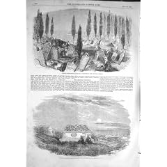 1856 T�RKISCHER GR�BERFELD SCUTARI ARMENIAN-KIRCHHOF