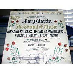A New Musical Play "The Sound of Music Mary Martin.. Columbia Masterworks KOS2020 =... by Mary Martin, Joe Layton (staged by) Vincent J. Donehue (Director), and Oscar Hammerstein (2nd), Howard Lindsay (Book By), Russell Crouse (Book By), Theodore Bikel, Patricia Neway, Kurt Kasznar, marion Marlowe, John Randolph, Nan McFraland, Lauri Peters, Brian Davies, Marilyn Rogers Richard Rodgers (Music) (Vinyl)