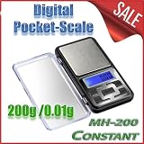 Produkt-Bild: Kar@Kas* Pocket Waage MH-200 mit Batteri 200g/0,01g