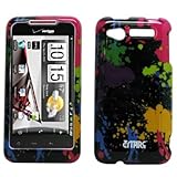 EMPIRE Paint Splatter Design Hard Case Cover for Verizon HTC Merge 6325