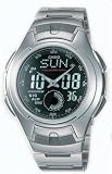 Casio Men's AQ160WD-1BV Ana-Digi Electro-Luminescent Sport Watch