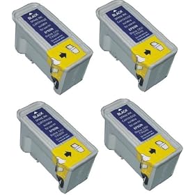 Take4Less 4-pack Black T040120 T040 Compatible Ink Cartridges for Epson Stylus CX3200 C62
