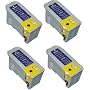 Take4Less 4-pack Black T040120 T040 Compatible Ink Cartridges for Epson Stylus CX3200 C62