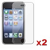 2 x NEW LCD SCREEN PROTECTOR COVER KIT for APPLE iPHONE 1st Gen (NOT for iPhone 3G)