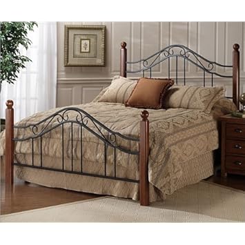 Hillsdale Furniture 1010HK Madison Headboard, King, Textured Black