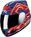 Syko Flash Street Helmet Blue/ Orange/ Purple/ Red X-tra Large