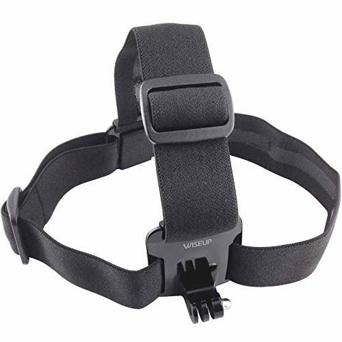 Wiseup Adjustable Anti-skid Elastic Head Strap Mount Belt for GoPro HD Hero 3 2 1