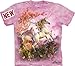 Mountain Awesome Unicorn Adult Size T-shirt , Pink , Medium