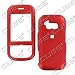 Rubberized Red Snap-on Faceplate Case Cover For LG Neon GT365
