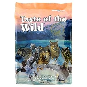 Taste of the Wild Dry Dog Food, High Prairie Canine Formula with Roasted Bison and Venison, 5 Pound Bag