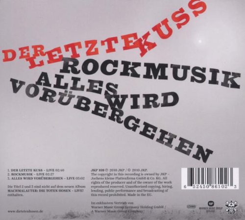 Der Letzte Kuss-Live
