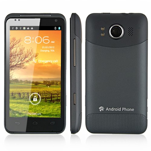Buy Android 4.0 MTK6577 Dual Core 1.0GHz 512MB/4GB 4.3-inch Capacitive Screen 3G Smartphone with WiFi GPS HDMI