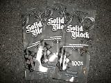3 packets Solid Black 100x Ultra Darkening Silicone Bronzer .7oz