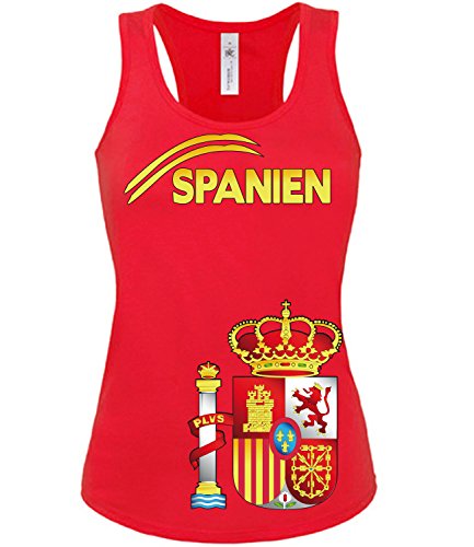 FUSSBALL – FANARTIKEL- SPANIEN FANSHIRT 3207(TT-F-R) Gr. XL