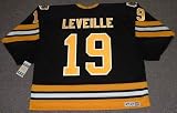 NORMAND LEVEILLE Boston Bruins 1982 CCM Vintage Throwback Away NHL Hockey Jersey