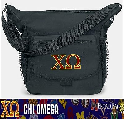 Chi O Diaper Bag Official NCAA College Logo Deluxe Chi Omega - Baby Bag - BEST Baby Shower GIFT for New Dad, Father or New Mom Mother GIFTS