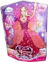 Barbie The Diamond Castle DVD Series 12 Inch Singing Doll - Princess Liana with Transforming Dress, Light-Up Necklace and Hairbrush (Caucasian - M0785)