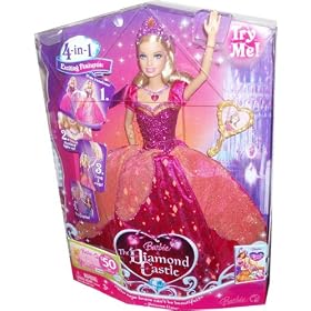 Barbie The Diamond Castle DVD Series 12 Inch Singing Doll - Princess Liana with Transforming Dress,... by Barbie